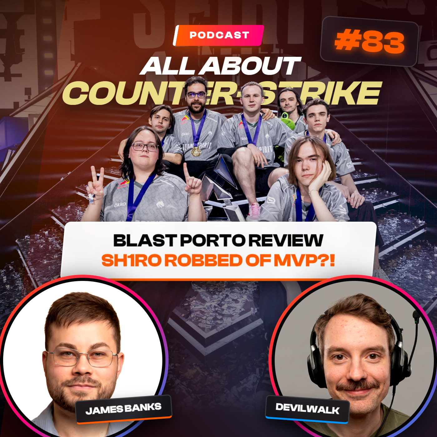 Is Donk STILL the Best? BanKs Gets Heated Over the HLTV MVP Decision! episode artwork